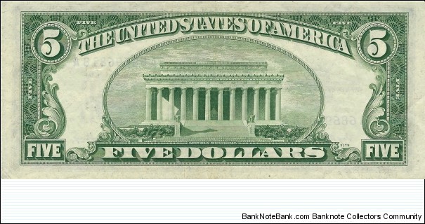 Banknote from USA year 1953