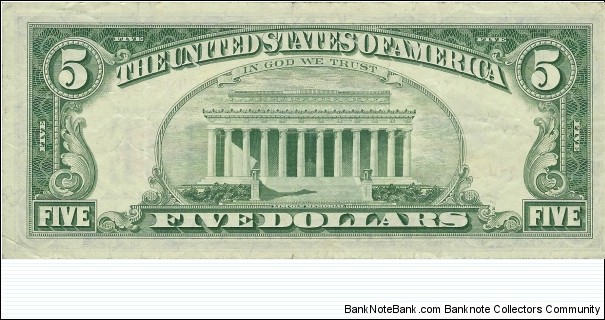 Banknote from USA year 1963