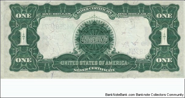 Banknote from USA year 1899