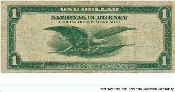 Banknote from USA year 1918