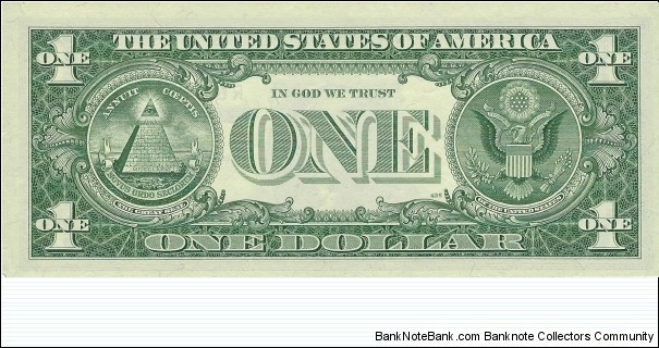 Banknote from USA year 1957