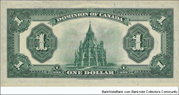 Banknote from Canada year 1923