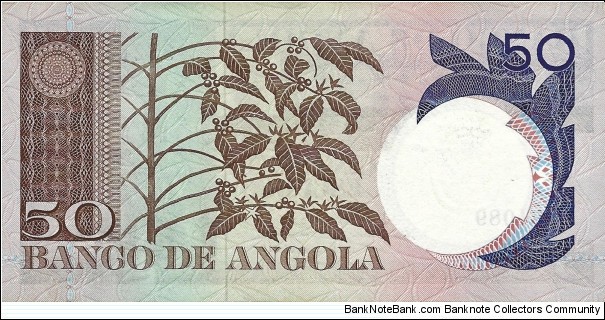 Banknote from Angola year 1973