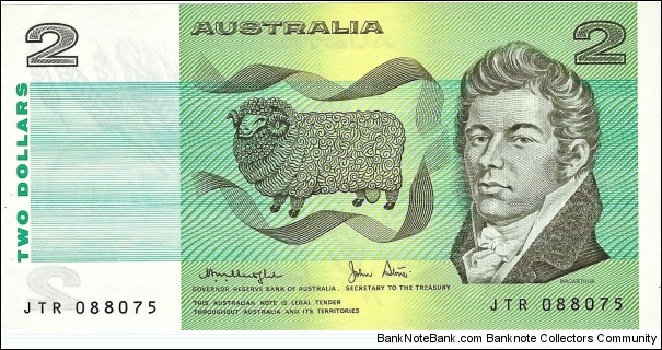 AUSTRALIA 2 Dollars Banknote