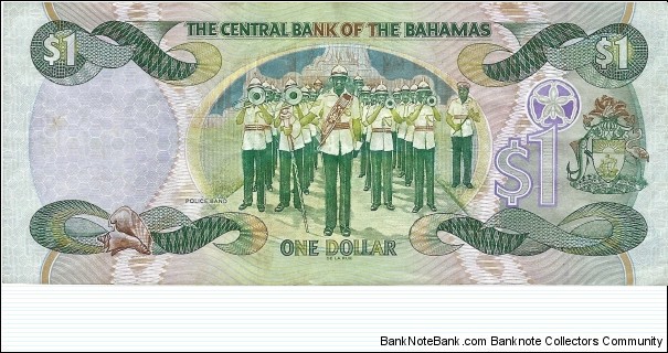 Banknote from Bahamas year 2001