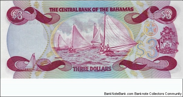 Banknote from Bahamas year 1974