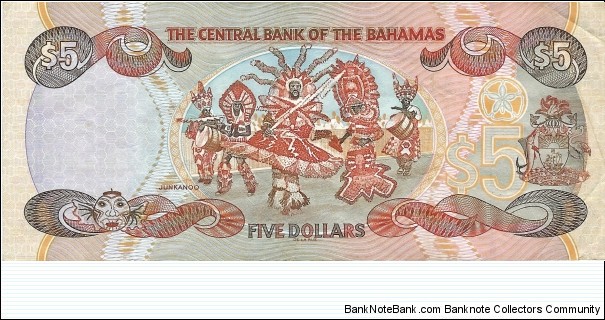 Banknote from Bahamas year 2001