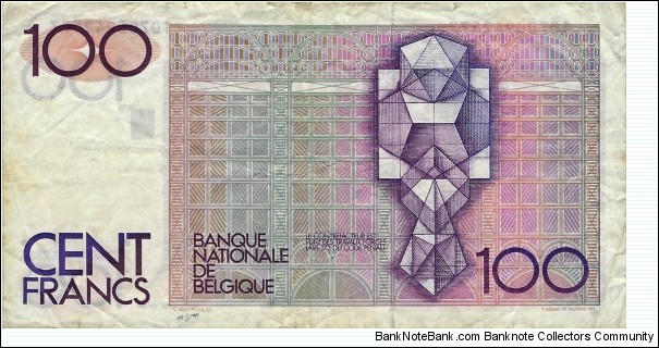 Banknote from Belgium year 1978