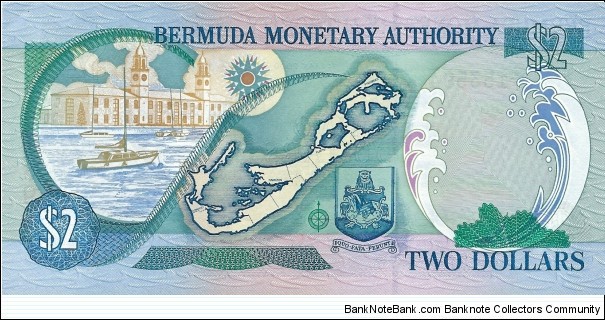 Banknote from Bermuda year 2000