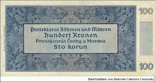 Banknote from Czech Republic year 1940