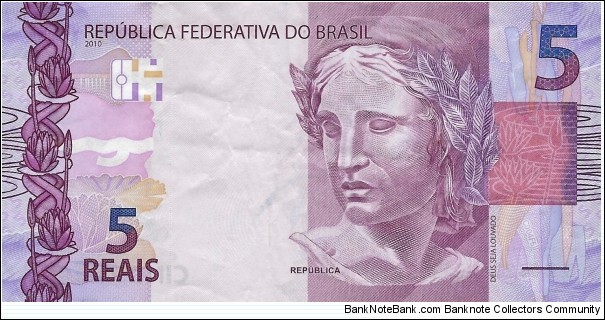 BRAZIL 5 Reais
2010 Banknote