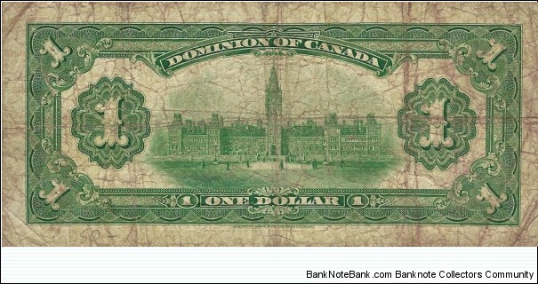 Banknote from Canada year 1917