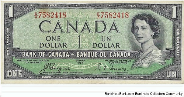 CANADA 1 Dollar
(Devil's Hair) Banknote