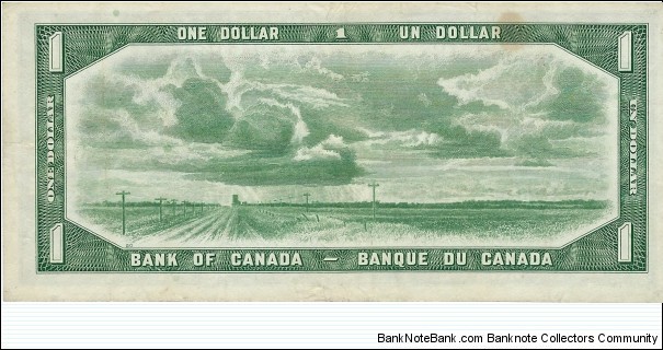 Banknote from Canada year 1954