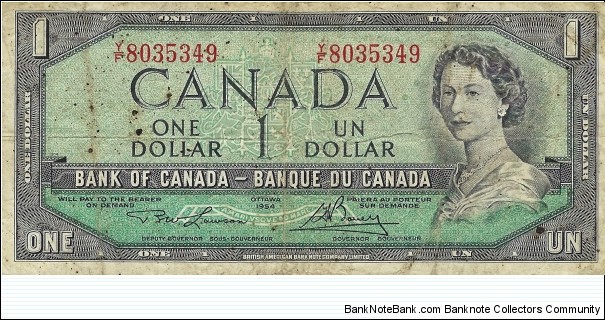 CANADA 1 Dollar Banknote
