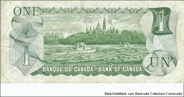 Banknote from Canada year 1973