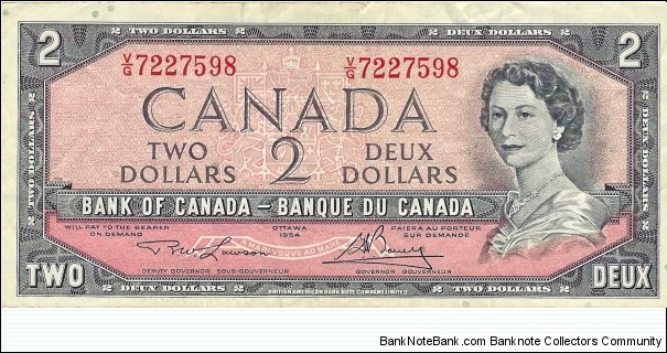 CANADA 2 Dollars
 Banknote