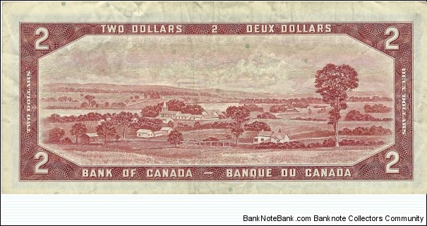 Banknote from Canada year 1954