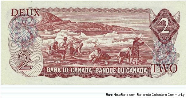 Banknote from Canada year 1974