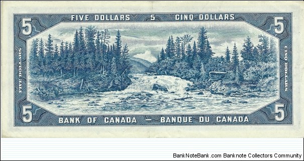 Banknote from Canada year 1954