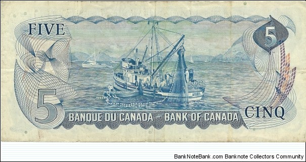 Banknote from Canada year 1972