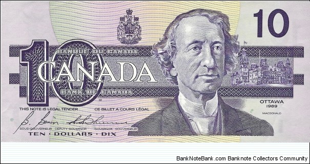 CANADA 10 Dollars
 Banknote