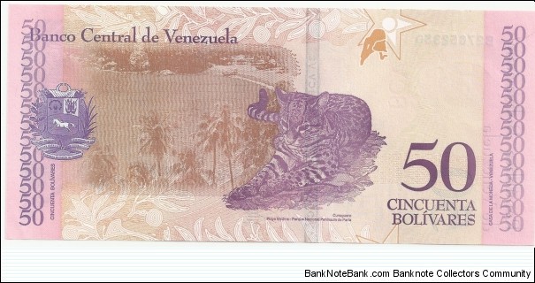 Banknote from Venezuela year 2018