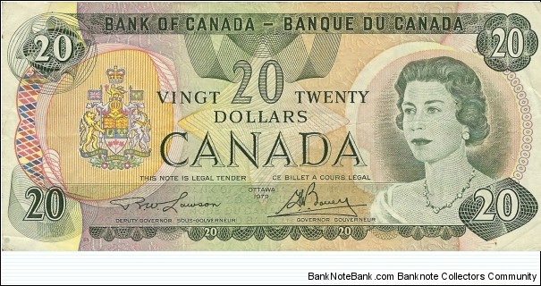 CANADA 20 Dollars
 Banknote