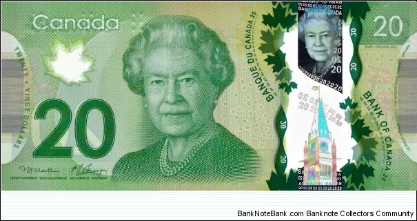 CANADA 20 Dollars
2012
 Banknote