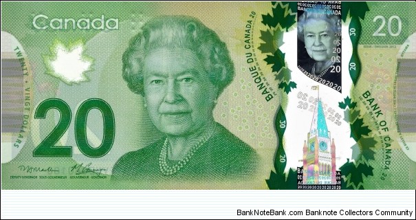 CANADA 20 Dollars

 Banknote