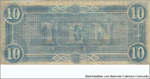 Banknote from USA year 1864