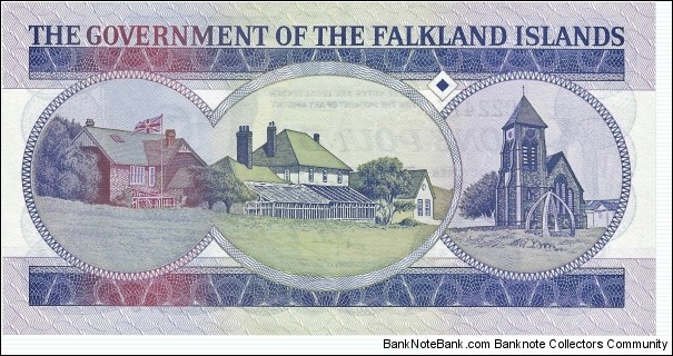 Banknote from Falkland Islands year 1984