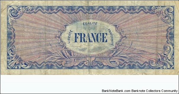 Banknote from France year 1944
