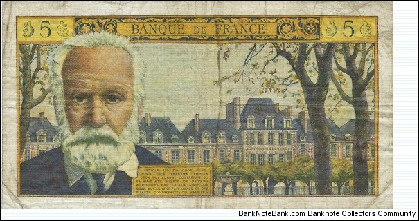 Banknote from France year 1964