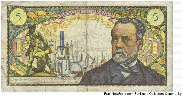 Banknote from France year 1967
