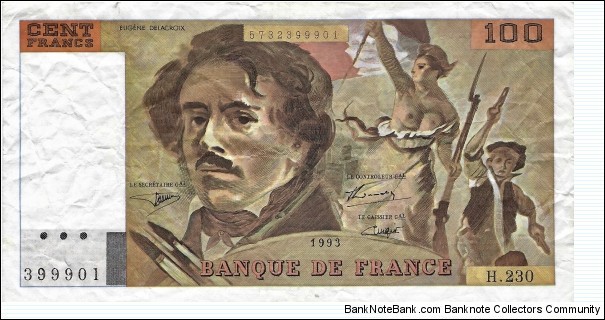 FRANCE 100 Francs
 Banknote
