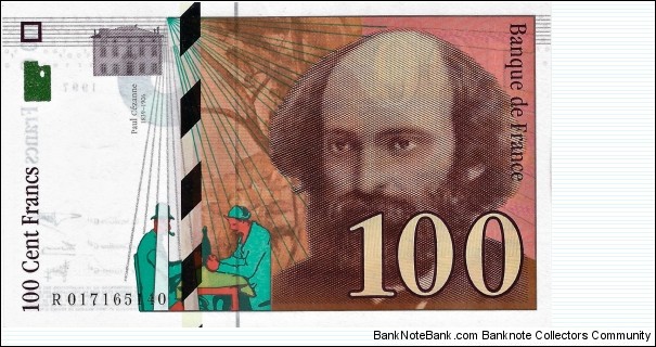 FRANCE 100 Francs
1997 Banknote