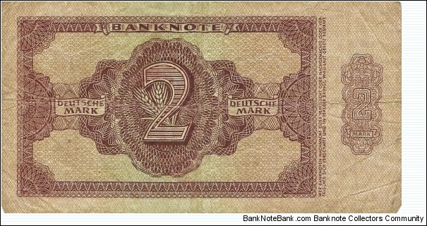 Banknote from Germany year 1948