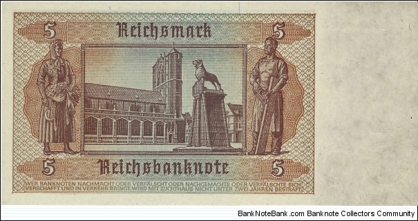 Banknote from Germany year 1942