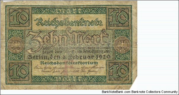 GERMANY 5 Mark Banknote
