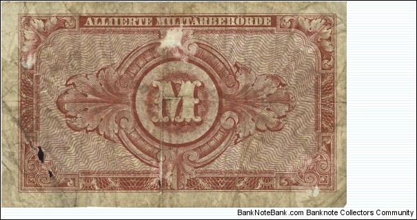 Banknote from Germany year 1944