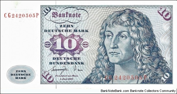 GERMANY
10 Deutsche Mark
 Banknote