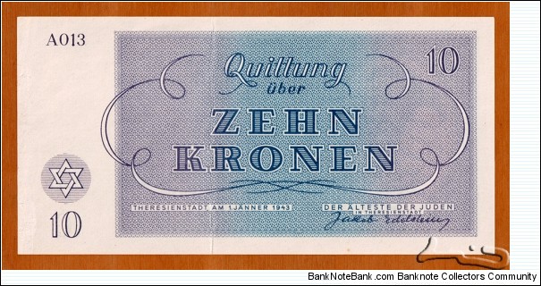 Banknote from Czech Republic year 1943