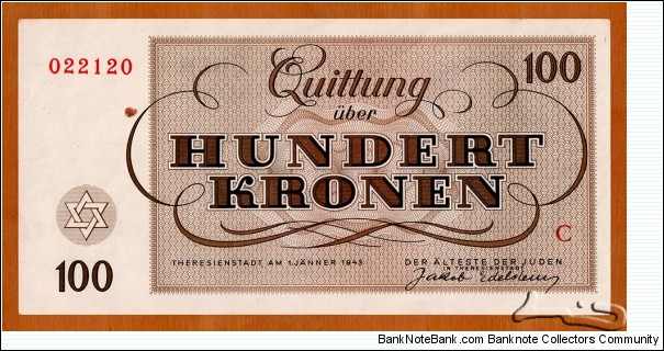 Banknote from Czech Republic year 1943