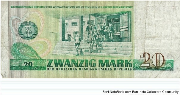 Banknote from Germany year 1975