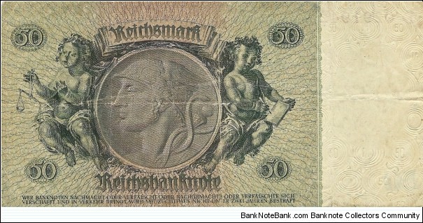 Banknote from Germany year 1933