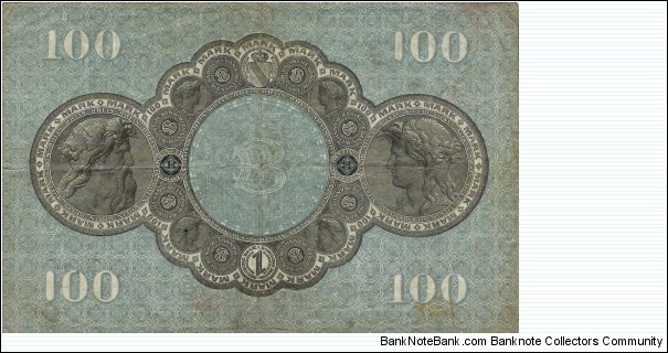 Banknote from Germany year 1907