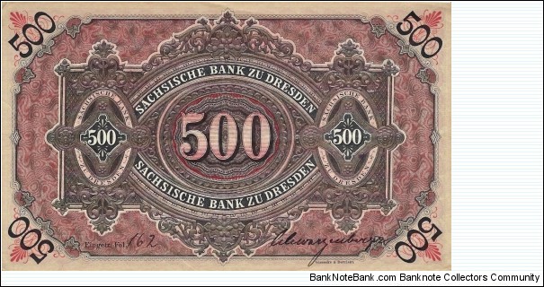 Banknote from Germany year 1911