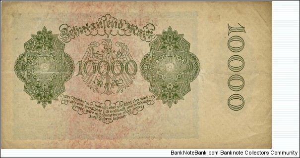 Banknote from Germany year 1922