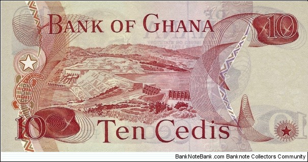 Banknote from Ghana year 1978